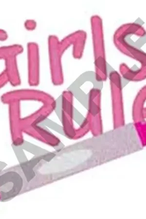 Must Have Girls Rule Embroidery Design