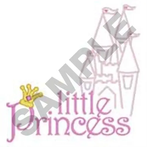 Money Back Guarantee Little Princess Embroidery Design