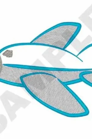 Airplane Embroidery Design Price Cut