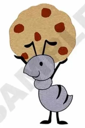 Next Day Delivery Hungry Ant Embroidery Design