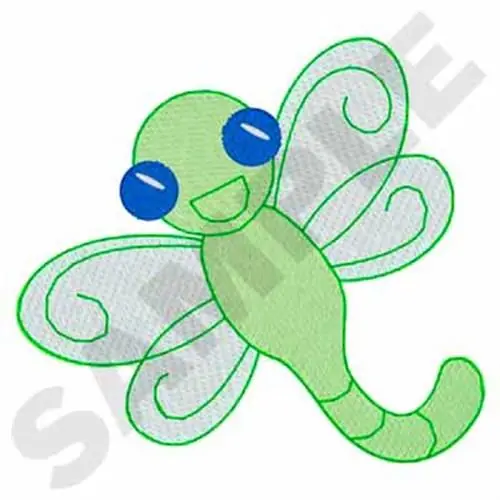Dragonfly Embroidery Design Bargain