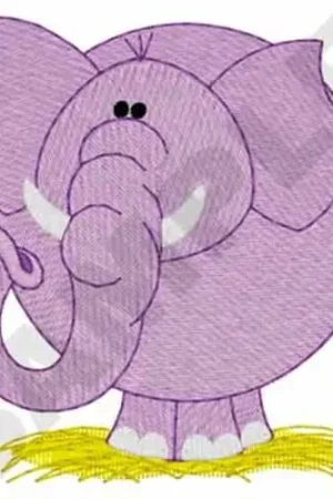Elephant Embroidery Design Best Choice