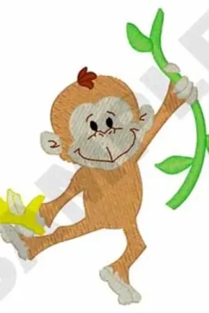 Monkey Embroidery Design Top Pick