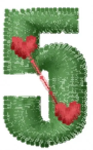 Direct From Factory Love Letters 5 Embroidery Design