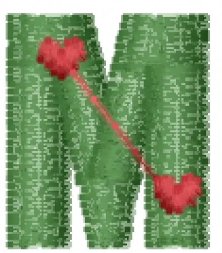 Love Letters M Embroidery Design Handmade