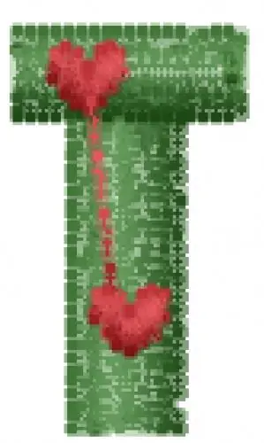Love Letters T Embroidery Design Weekend Sale
