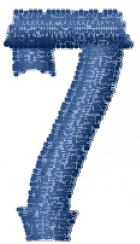Reduced Price Vanilla Whale Font 7 Embroidery Design