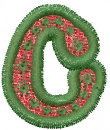 Rave Queen C Embroidery Design Price Cut