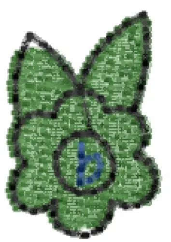 Get Yours Dark Heart b Embroidery Design