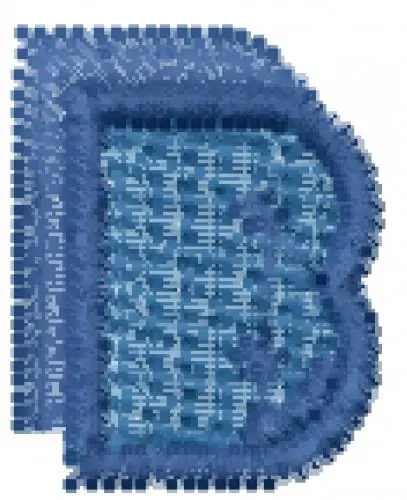Crack Man Font B Embroidery Design In Demand