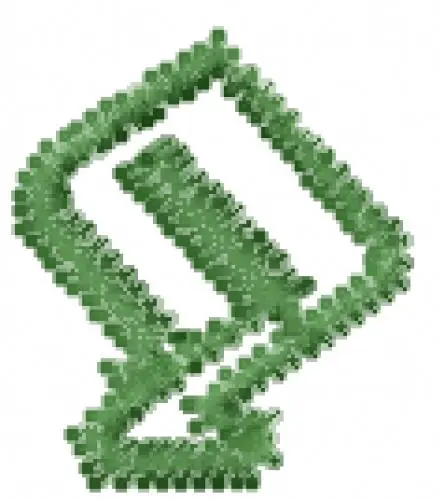 Original Degrassi Font 9 Embroidery Design