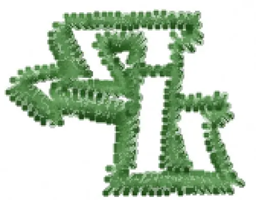 Degrassi Font L Embroidery Design Fast Shipping