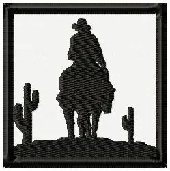 Western Scene Embroidery Design New Arrival