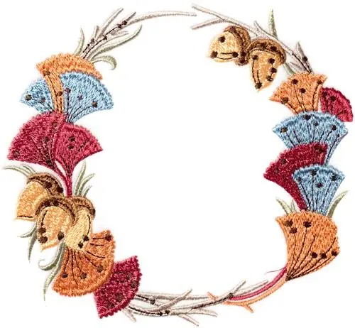 Reduced Price Fall Wreath Embroidery Design