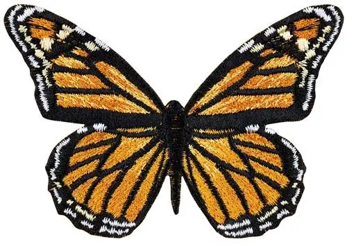 Limited Edition Dannaus Plexippus small Embroidery Design