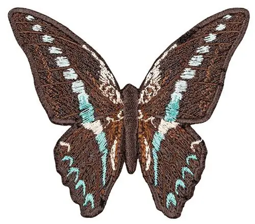 Graphium Sarpedon small Embroidery Design Reduced Price
