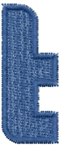 Exclusive Offer Chick Font t Embroidery Design