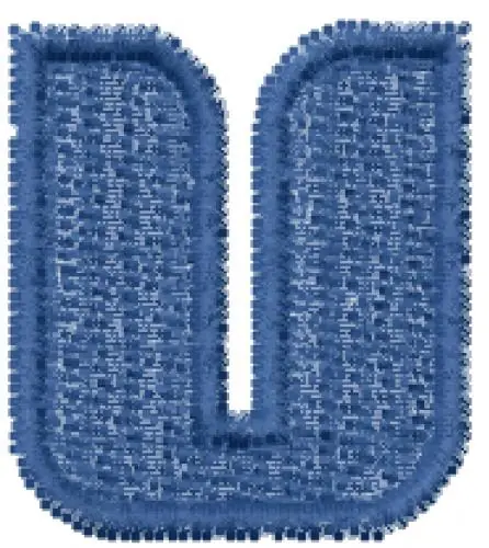 Chick Font V Embroidery Design Wholesale