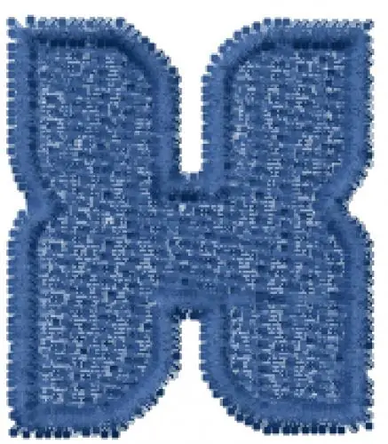 Exclusive Offer Chick Font X Embroidery Design