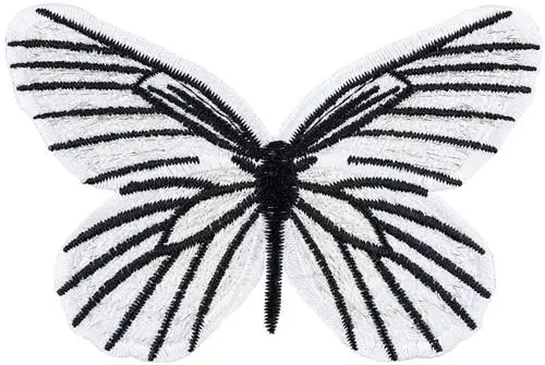 Aporia Crataeg small Embroidery Design Wholesale