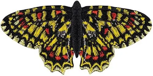 Viral Zerynthia Rumina small Embroidery Design