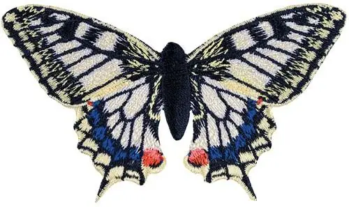 Papilio Zalicaon small Embroidery Design Discount