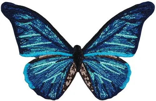 Limited Time Morpho Rhetenor small Embroidery Design