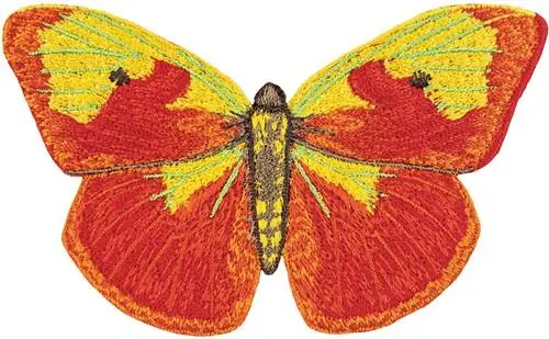 Popular Catopsilla Solstitia small Embroidery Design