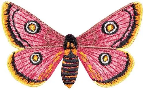 Eochroa Trimeni small Embroidery Design Shop Now