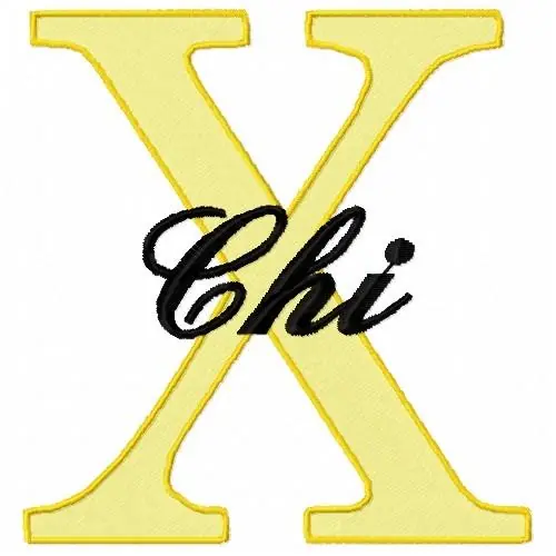 Markdown Chi X Embroidery Design