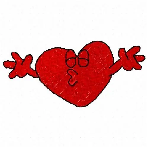Limited Time Kissing Heart Embroidery Design