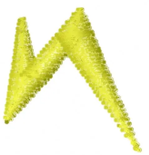 Lightning Bolt Font n Embroidery Design Discount