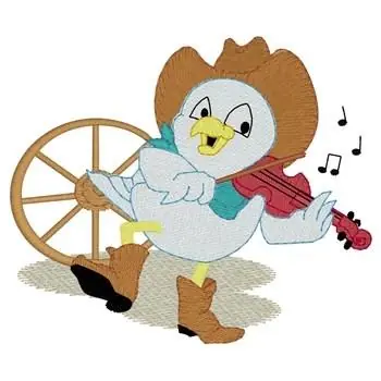 Buy Direct Fiddlin Around Embroidery Design