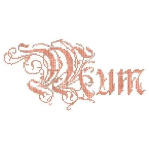 Secure Checkout Mum Elaborate Embroidery Design