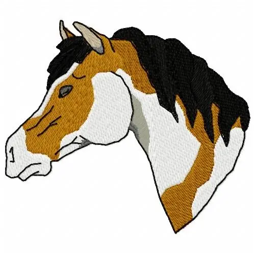 Big Sale Horse Head Embroidery Design