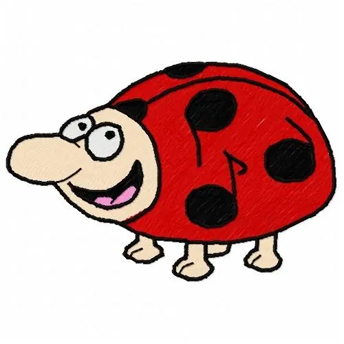 Mr. Ladybug Embroidery Design Weekend Sale