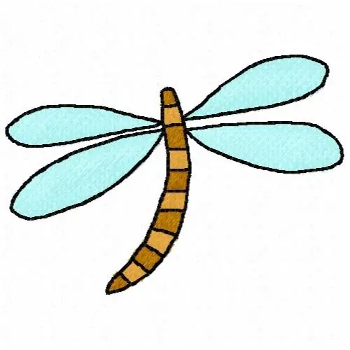 Super Sale Dragonfly Embroidery Design
