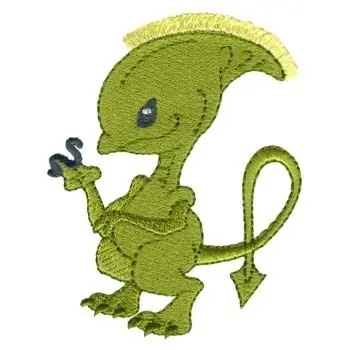 Hot Deal Fringe Alien Embroidery Design