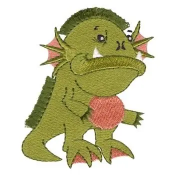 Warranty Included Fringe Swamp Monster Embroidery Design