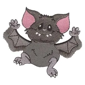 Fringe Bat Embroidery Design Get Yours