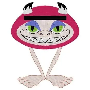 Leg Creature Embroidery Design Money Back Guarantee