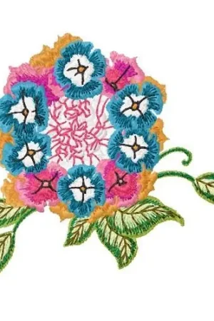 Flash Sale Flower Wreath Embroidery Design