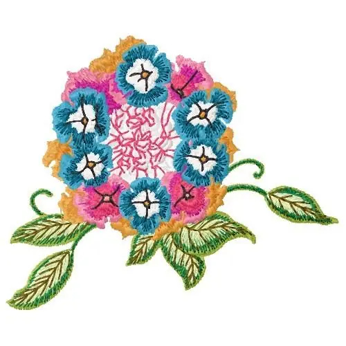 Flash Sale Flower Wreath Embroidery Design