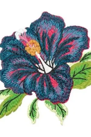 Hibiscus Embroidery Design Top Rated