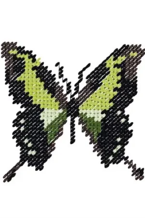 Needlepoint Butterfly Embroidery Design Genuine