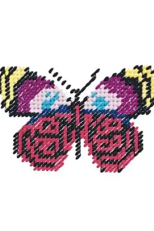 Free Delivery Needlepoint Butterfly Embroidery Design