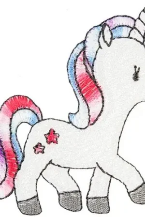 One Day Deal Unicorn Embroidery Design