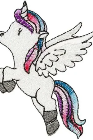 Must Have Pegasus Unicorn Embroidery Design