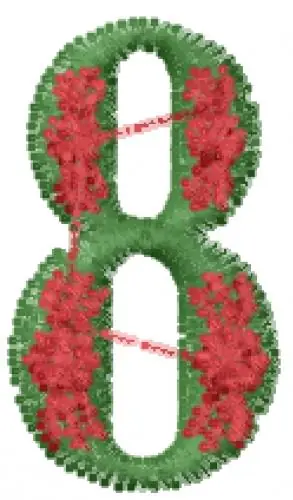 Editor’s Pick Decorative Font 8 Embroidery Design
