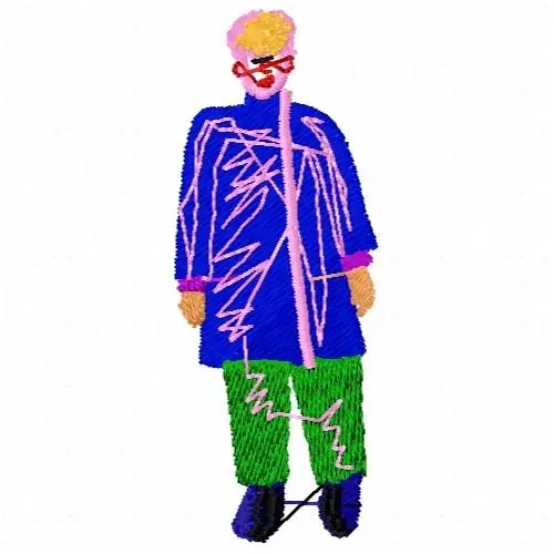 Top Rated Winter Man Embroidery Design